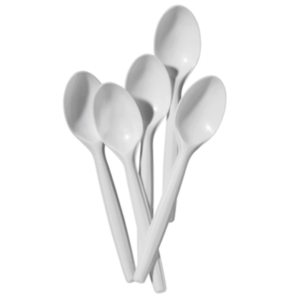 one time plastic spoon small size