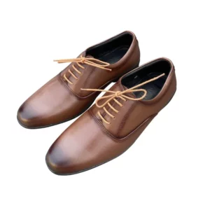 Men’s Formal Plain-Toe Stylish Oxford Leather Shoe