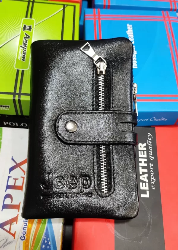 অরিজিনাল লেদার ওয়ালেট - Mens Original Leather Wallet V4