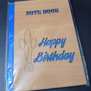 customized wooden diary